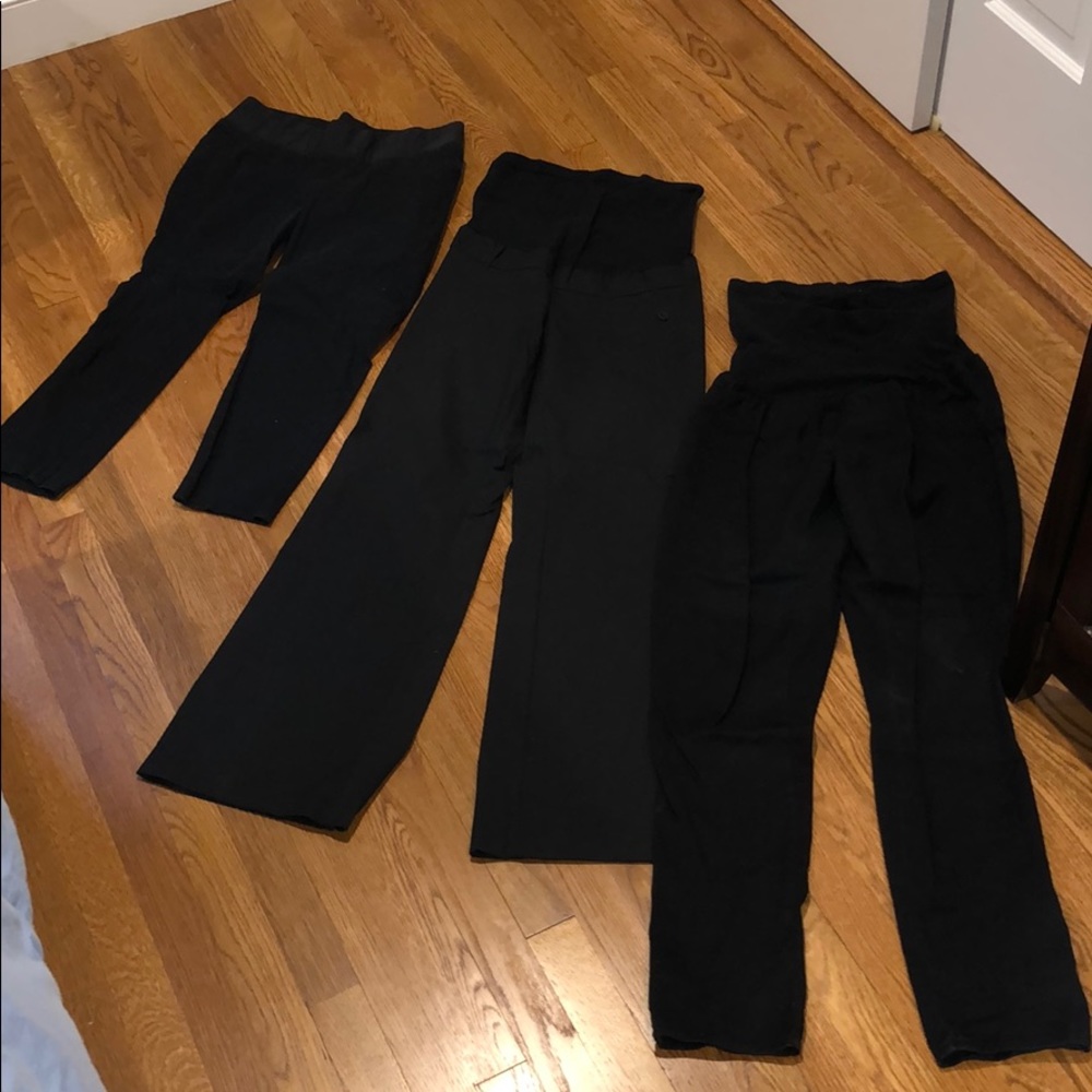 HP🎉maternity black pants